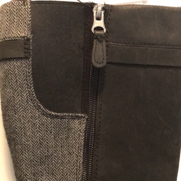 🥾 Eddie Bauer Black & Grey Boots WB14 - Picture 3 of 4